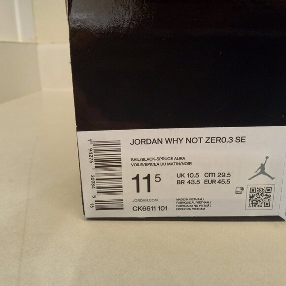 Jordan Why Not Zero.3 SE - Picture 3 of 14